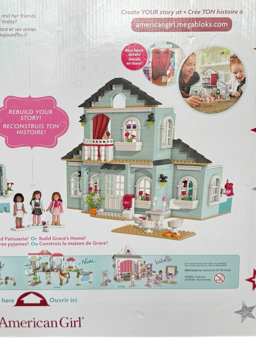 Grace American Girl Mega Bloks 2-in-1 Buildable Home Lego playset - Picture 6 of 6